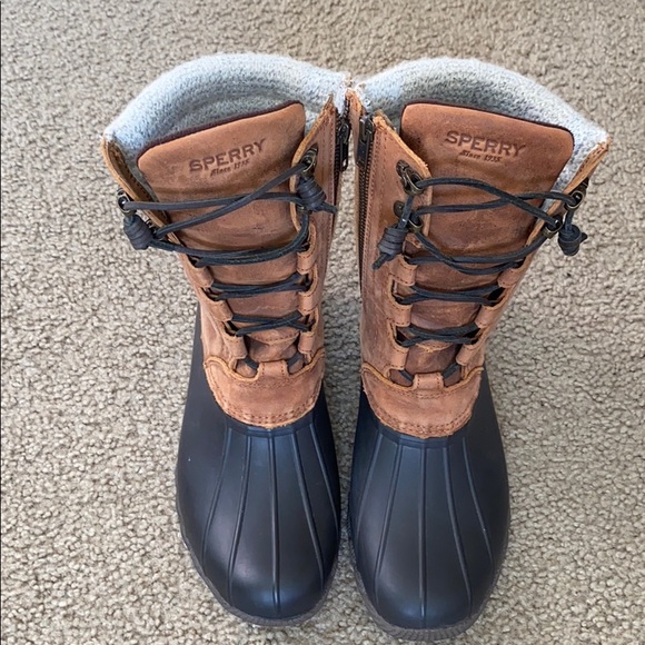 saltwater misty duck boot